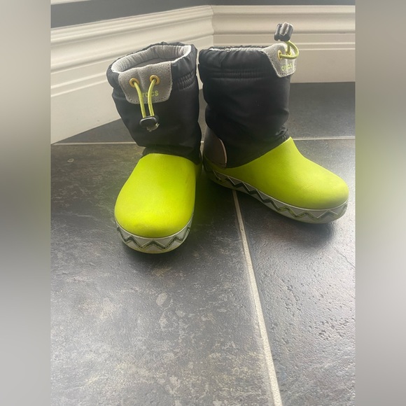 Crocs lights lodge point Robo Saur slip on c11 - Picture 2 of 16